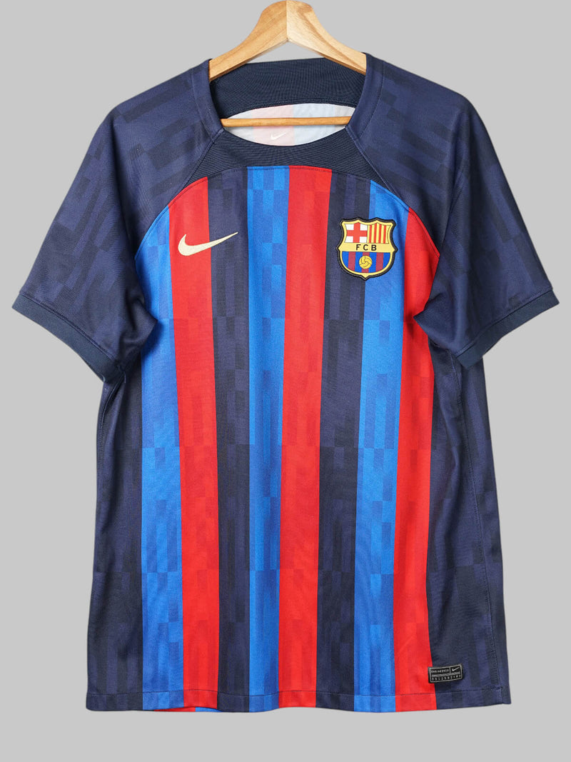 2022/23 Barcelona Lewandowski #9 Home Shirt (L)