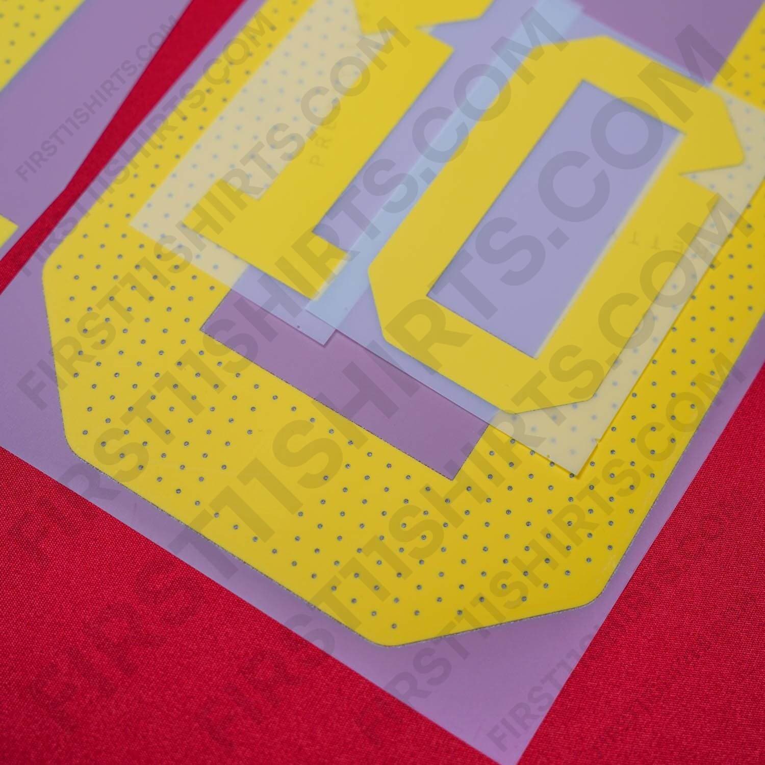 2022/23 Belgium Home Name Set E.Hazard 10 (Repro)