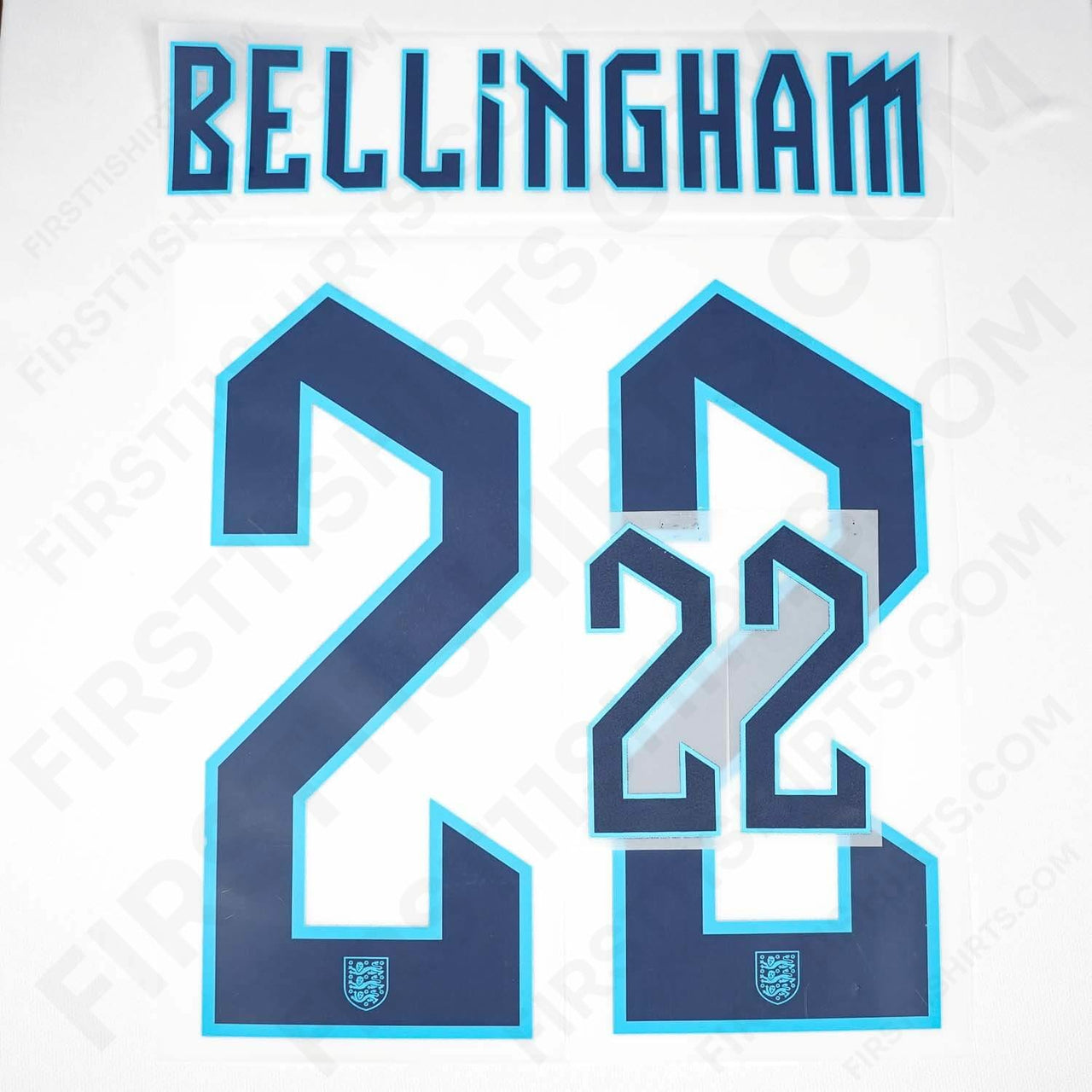 2022/23 England Home Name Set Bellingham 22