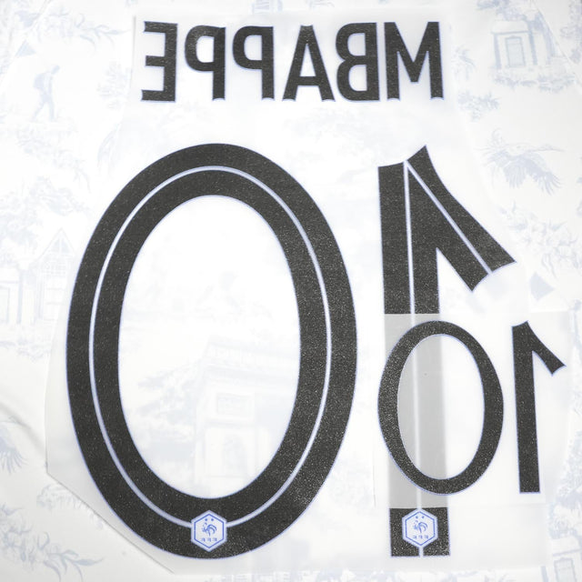 2022/23 France Away Name Set Mbappe #10 (Repro)