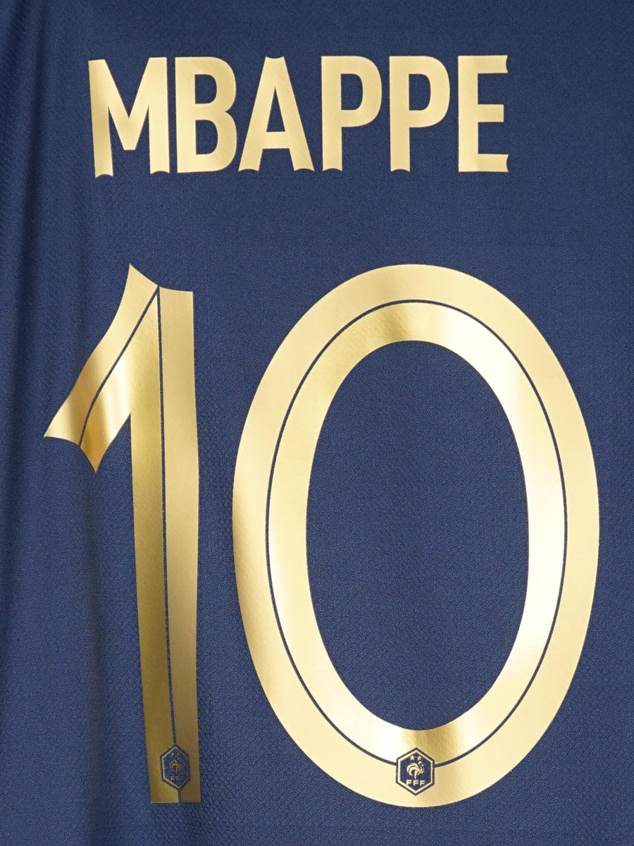 2022/23 France Mbappe #10 Home Shirt BNWT (Women's XL)