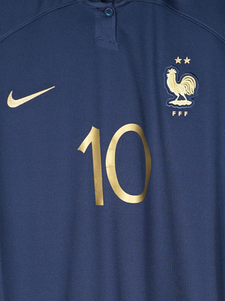 2022/23 France Mbappe #10 Home Shirt BNWT (Women's XL)
