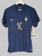 2022/23 France Mbappe #10 Home Shirt BNWT (Women's XL)