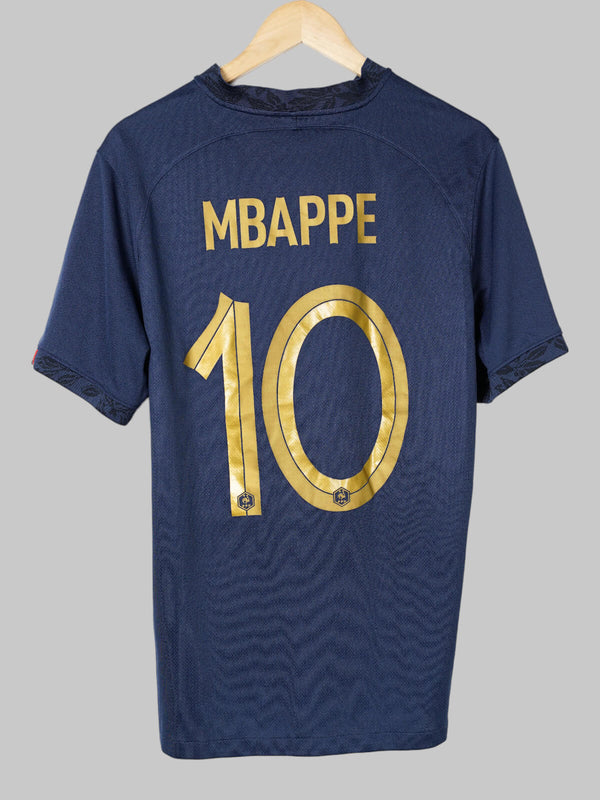 2022/23 France Mbappe #10 Heimtrikot (L) Nike