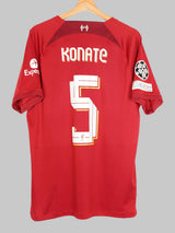 2022/23 Liverpool Konate #5 Home Shirt (L)