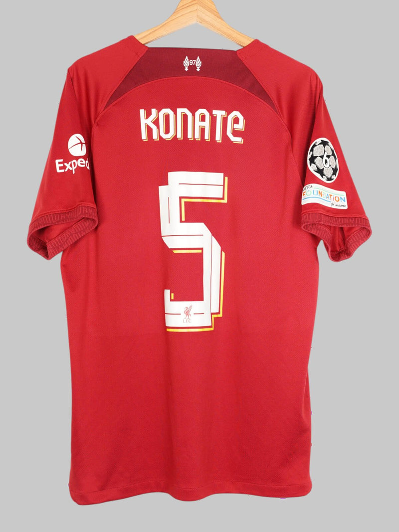 2022/23 Liverpool Konate #5 Home Shirt (L)