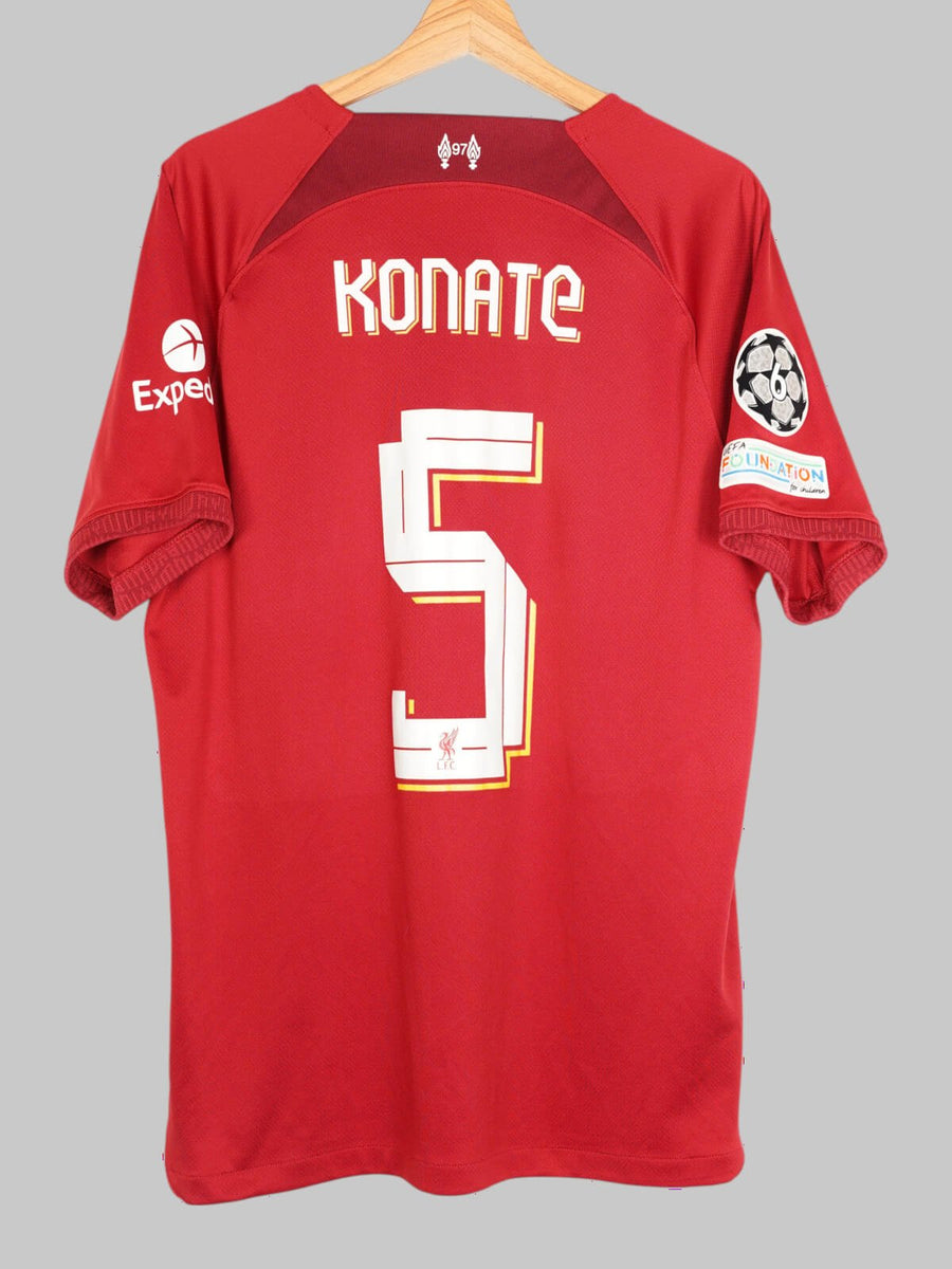 2022/23 Liverpool Konate #5 Home Shirt (L)