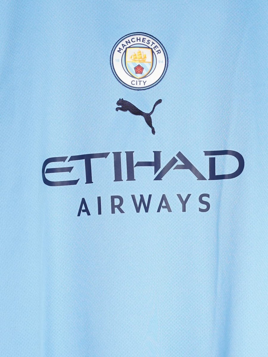 Manchester City Home Shirt L/S 2022/23 Haaland 9 (L)