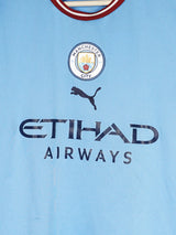 2022/23 Manchester City Haaland #9 Home Shirt (M)