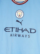 2022/23 Manchester City Haaland #9 Home Shirt (M)