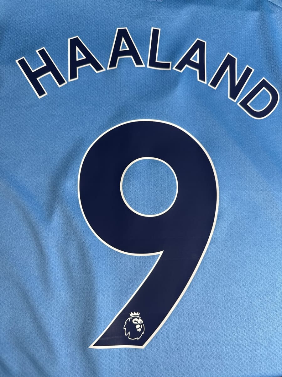 2022/23 Manchester City Haaland #9 Home Shirt (XL)