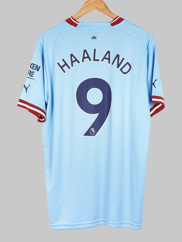 2022/23 Manchester City Haaland #9 Home Shirt (XL) Puma