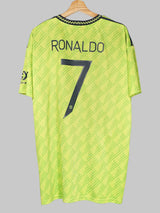 2022/23 Manchester United Ronaldo #7 Third Shirt (XXL)