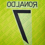 2022/23 Manchester United Third Name Set Ronaldo 7 Cup Version (Repro)