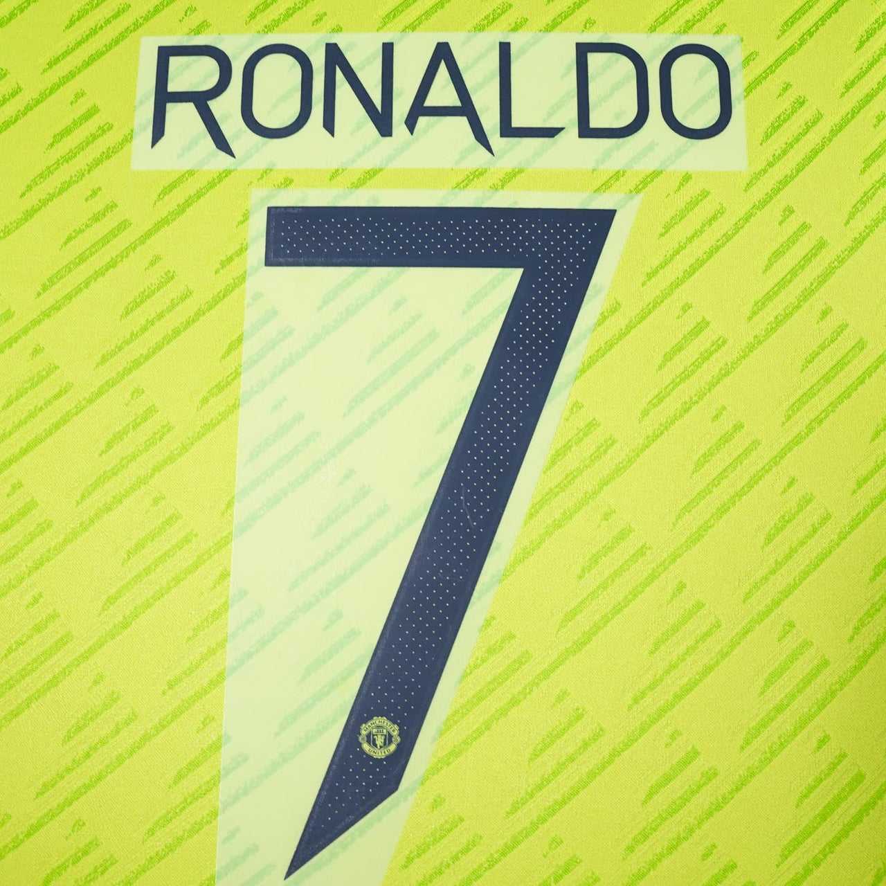 2022/23 Manchester United Third Name Set Ronaldo 7 (Repro)