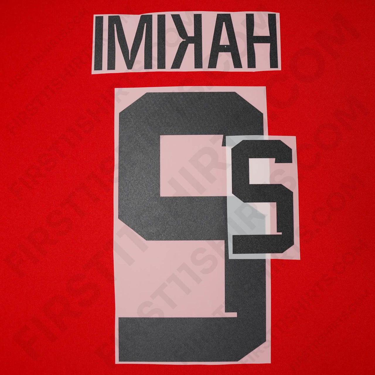 2022/23 Morocco Home Name Set Hakimi 2 (Repro)