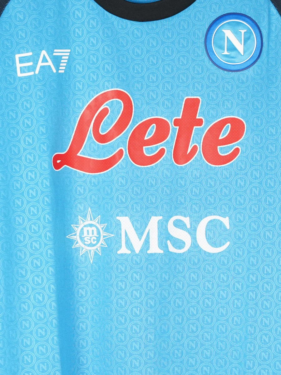 2022/23 Napoli Kvaratskhelia #77 Home Shirt (XL)