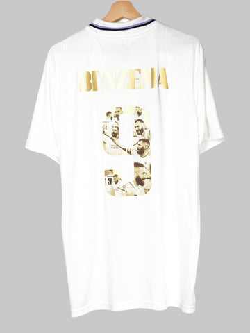 2022/23 Real Madrid Benzema #9 Home Shirt (L)