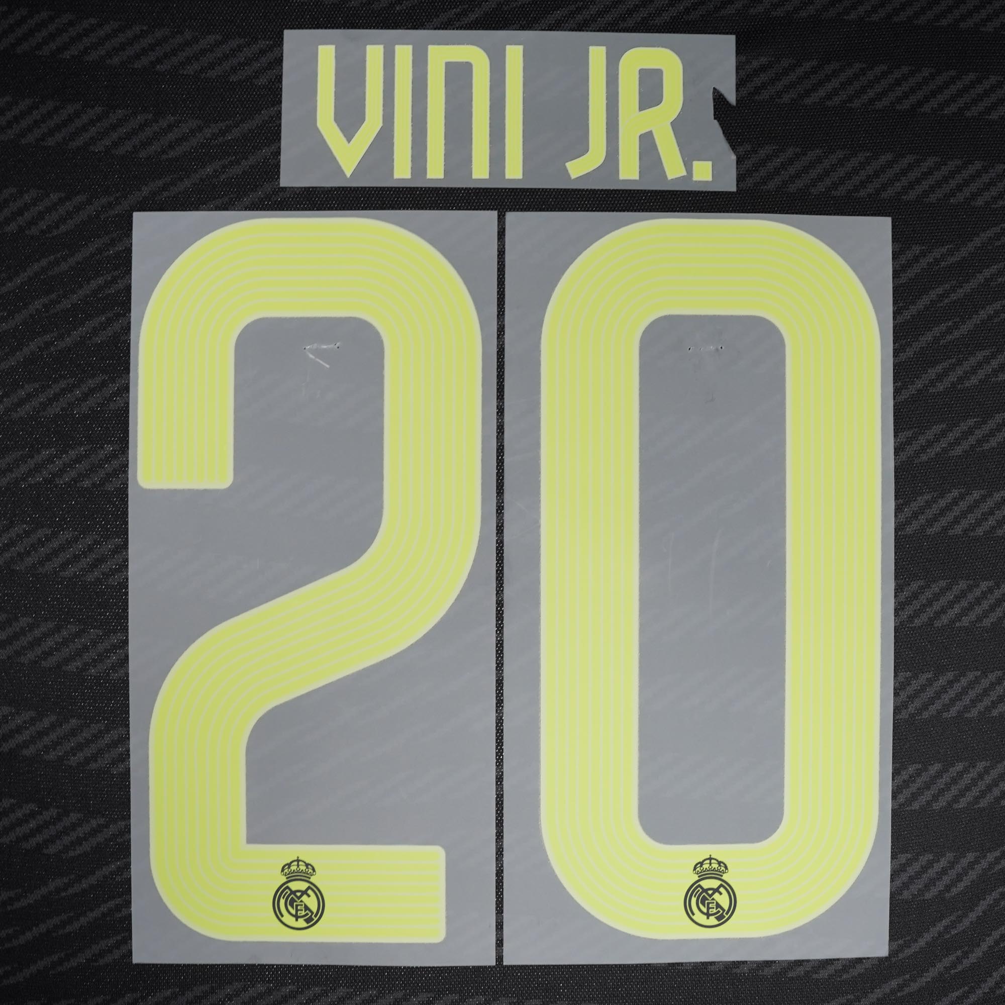 2022/23 Real Madrid Third Name Set UCL Cup Version #20 (Repro)
