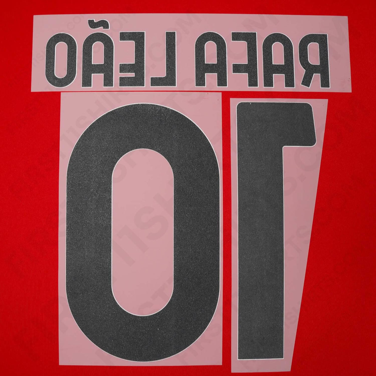 2023/24 AC Milan Home Name Set Rafa Leao 10 (Repro)