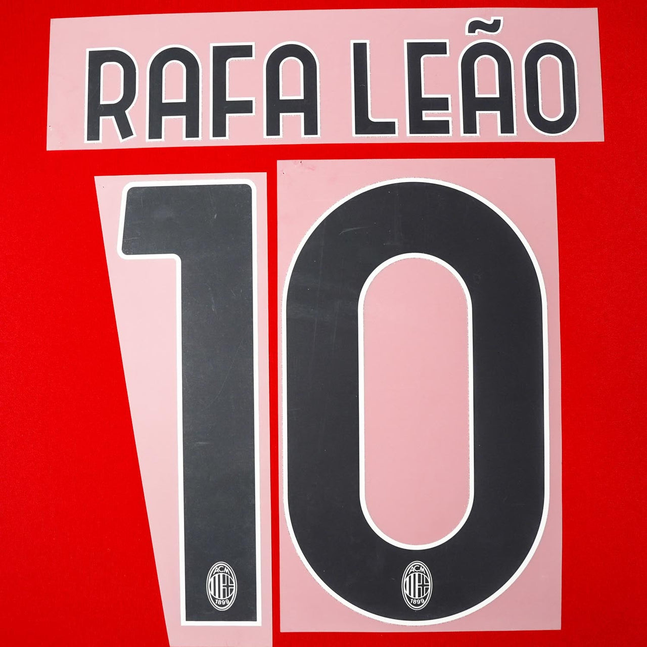 2023/24 AC Milan Home Name Set Rafa Leao 10 (Repro)