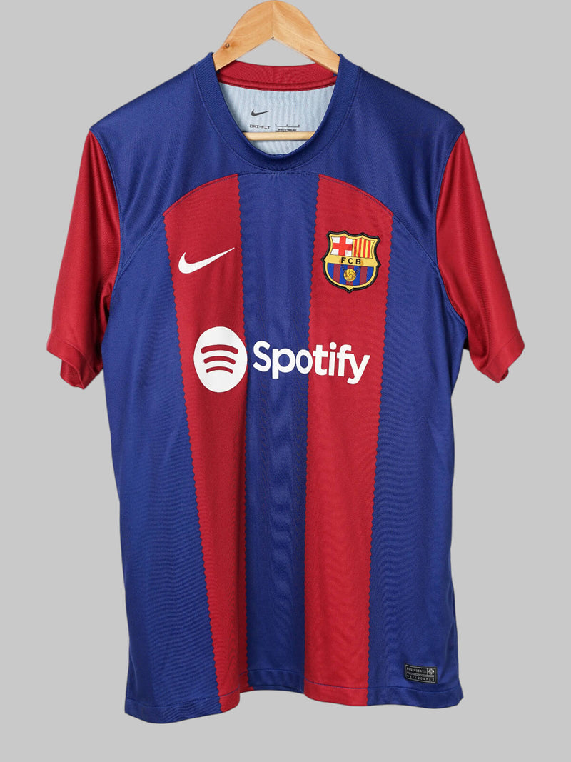2023/24 Barcelona Lamine Yamal #27 Home Shirt (L)