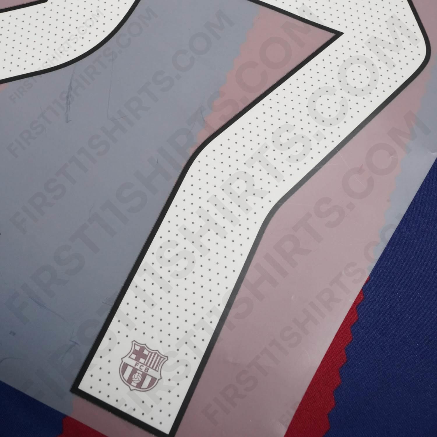 2023/24 FC Barcelona Home Name Set Lamine Yamal 27 (Repro)