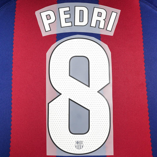 2023/24 FC Barcelona Home Name Set Pedri #8 (Repro)