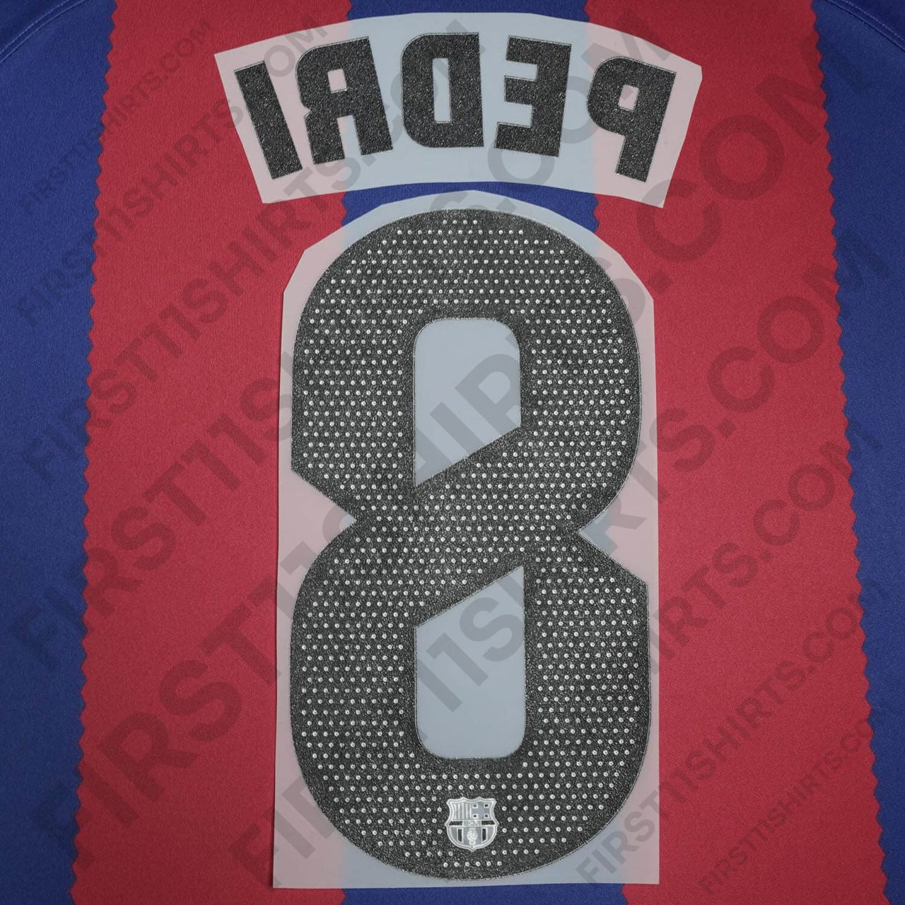 2023/24 FC Barcelona Home Name Set Pedri 8 (Repro)