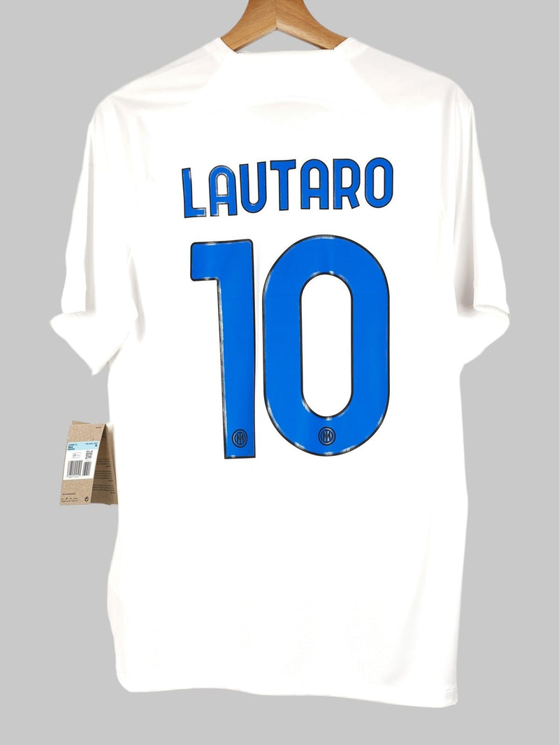 2023/24 Inter Milan Lautaro #10 Away Shirt (M)