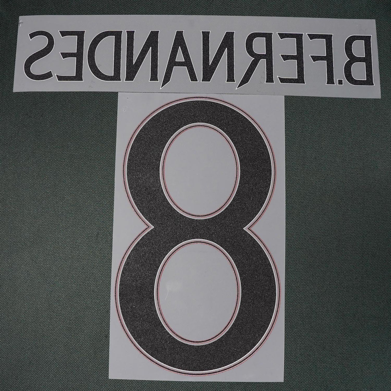 2023/24 Man United Away Name Set B.Fernandes 8 Cup Version (Repro)