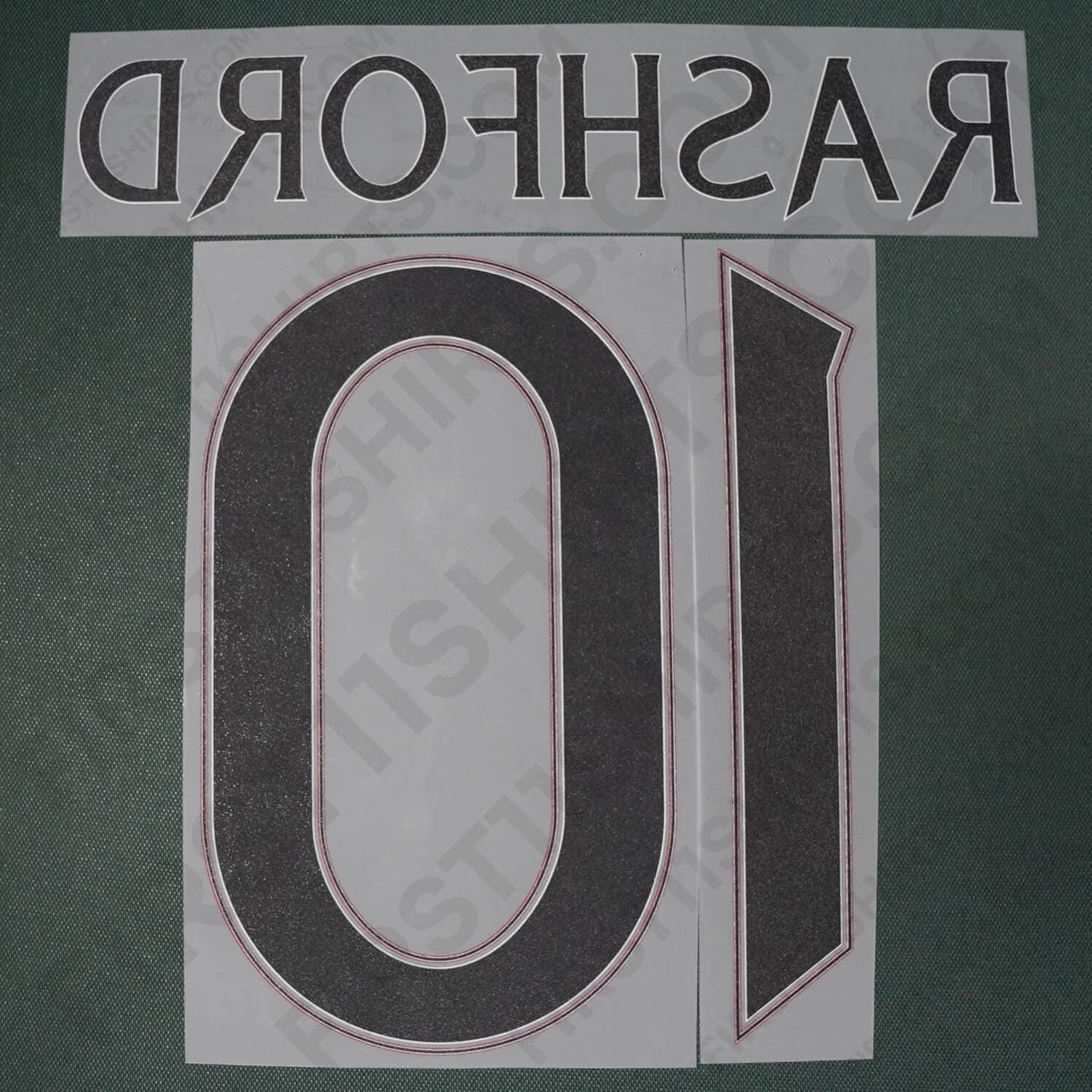 2023/24 Man United Away Name Set Rashford 10 Cup Version (Repro)