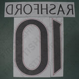 2023/24 Man United Away Name Set Rashford 10 Cup Version (Repro)