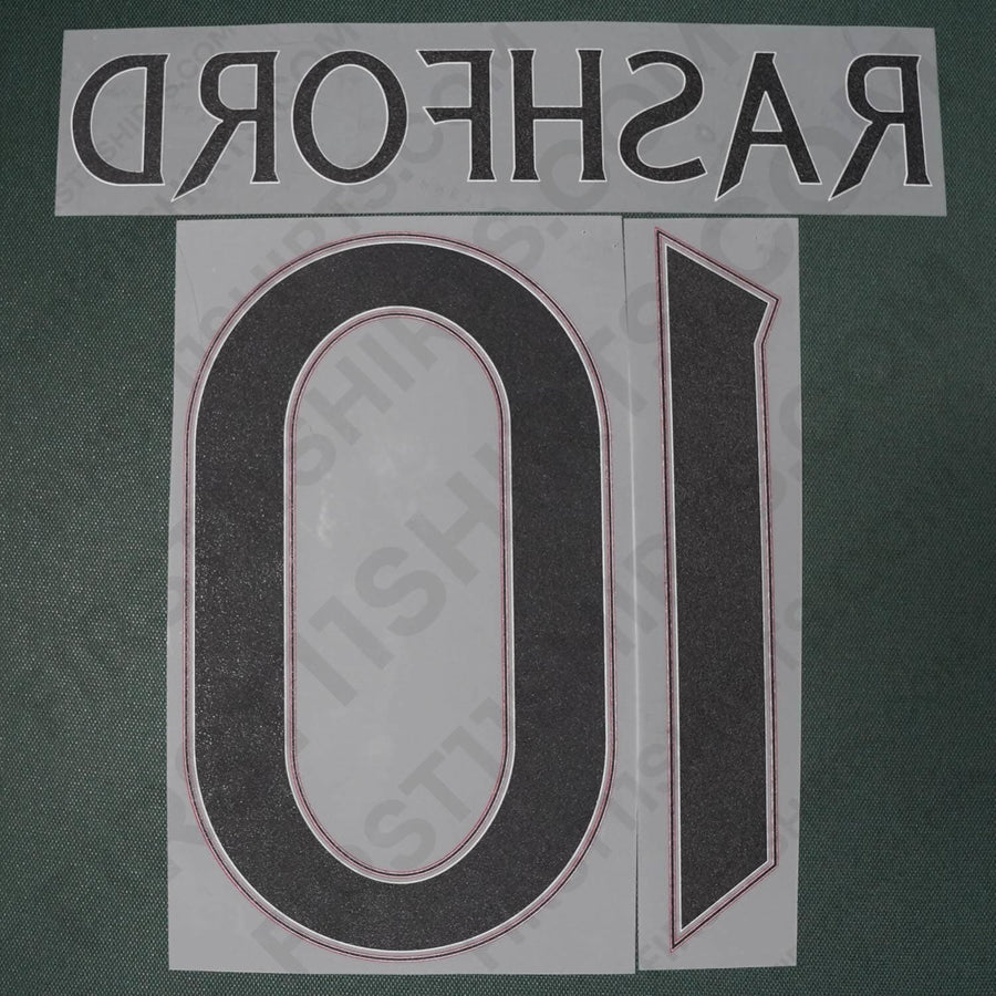 2023/24 Man United Away Name Set Rashford 10 Cup Version (Repro)