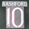 2023/24 Set Nome Trasferta Man United Rashford #10 Versione Coppa (Repro)