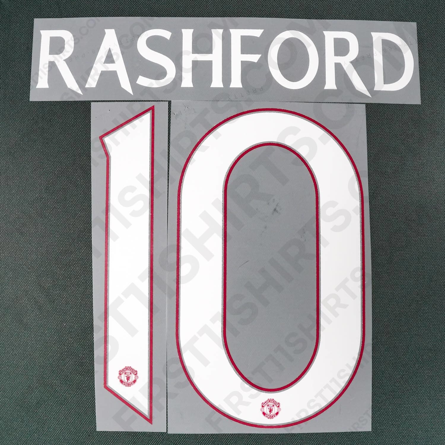 2023/24 Man United Away Name Set Rashford 10 Cup Version (Repro)