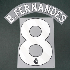 2023/24 Man United Home/Away Name set B.Fernandes 8 (Repro)