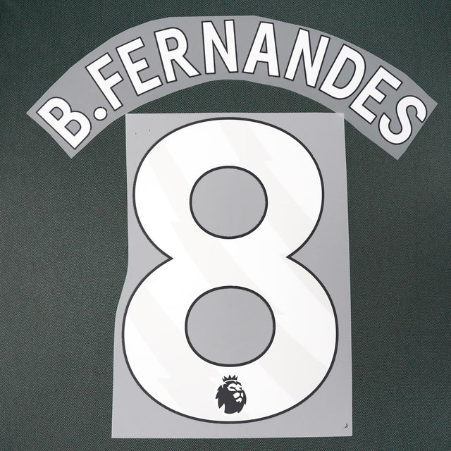 2023/24 Man United Home/Away Name set B.Fernandes 8 (Repro)