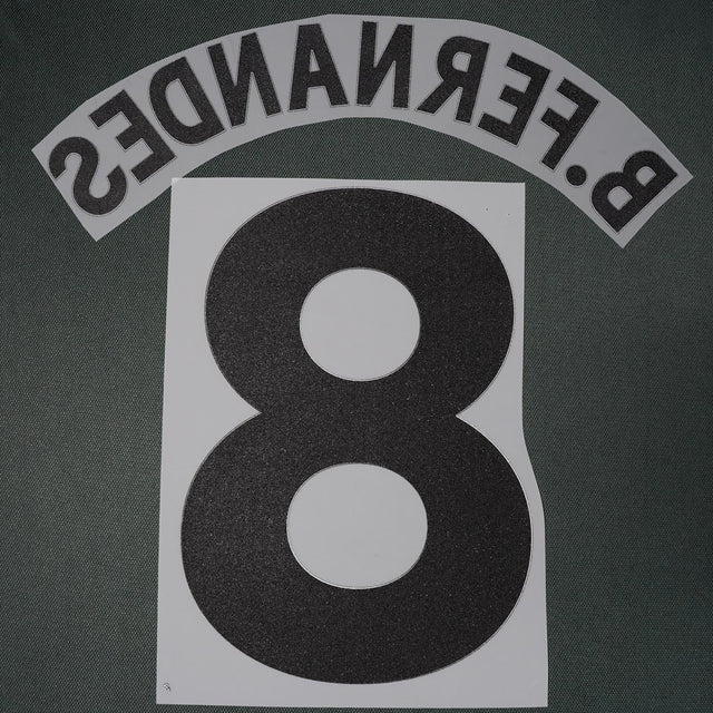 2023/24 Man United Home/Away Name set B.Fernandes 8 (Repro)