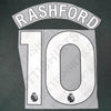 2023/24 Man United Nome Set Casa/Trasferta Rashford #10 (Replica)