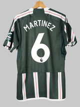 2023/24 Manchester United Martinez #6 Away Shirt (M)