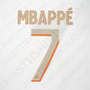 2023/24 PSG Terza stagione <tc>Name Set</tc> Mbappé #7 (Riproduzione)