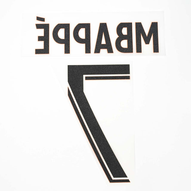 2023/24 PSG Third Name Set Mbappe 7 (Repro)