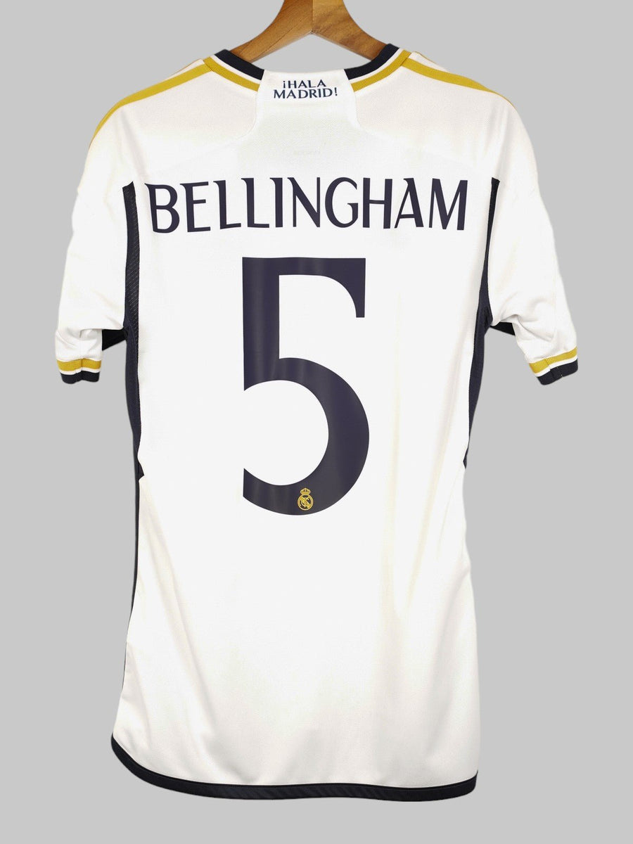 2023/24 Real Madrid Bellingham #5 Home Shirt (S)