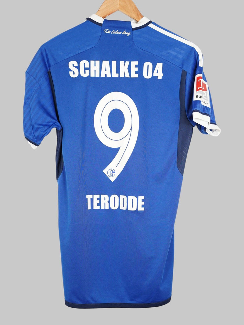 2023/24 Schalke Terodde #9 Home Shirt (M)
