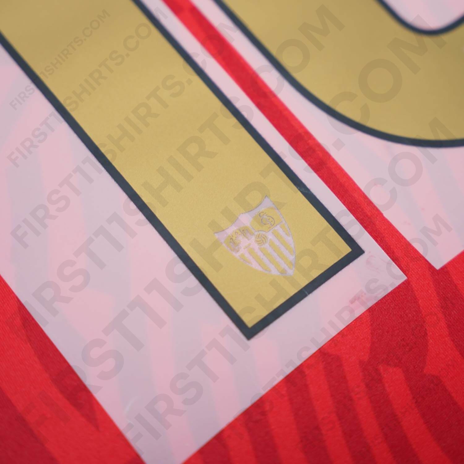 2023/24 Sevilla J.Navas #16 Home Name Set (Repro) | First11