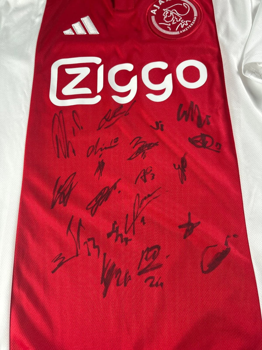 2024/25 Ajax Home Shirt Squad Signed BNWT (L)