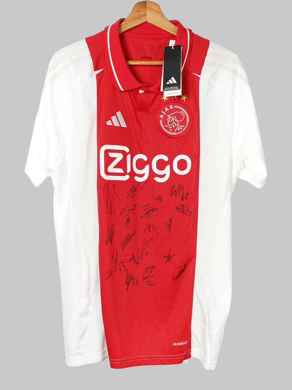 2024/25 Ajax Home Shirt Squad Signed BNWT (L) Adidas