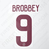 2024/25 Ajax Third Name Set Brobbey 9 (Repro)