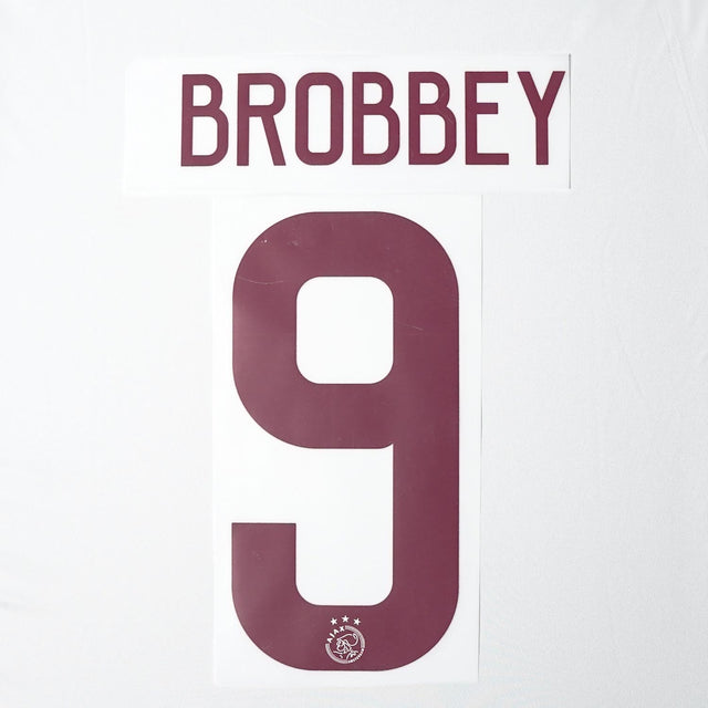 2024/25 Ajax Third Name Set Brobbey 9 (Repro)